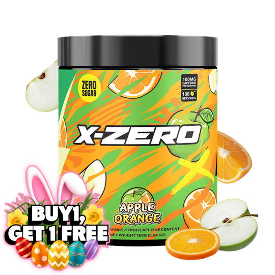 X-Zero Apple Orange (160g / 100 Servings)