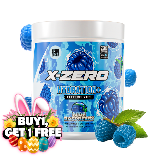 X-Zero Hydration Blue Raspberry (160g / 100 Servings)