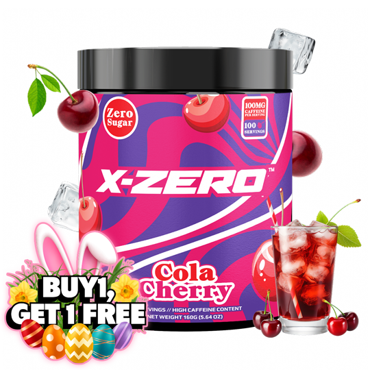 X-Zero Cola Cherry (160g / 100 Servings)