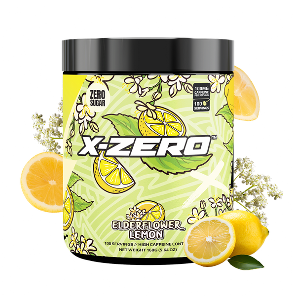 X-Zero Elderflower Lemon (160g / 100 Servings)