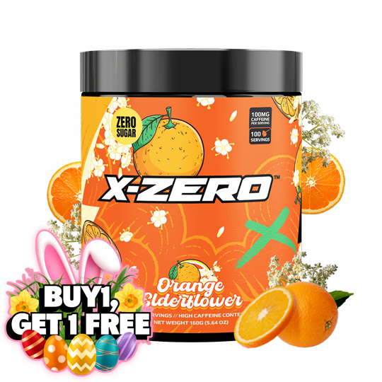 X-Zero Orange Elderflower (160g / 100 Servings)