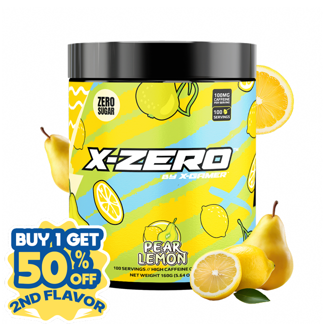 X-Zero Pear Lemon (160g / 100 Servings)