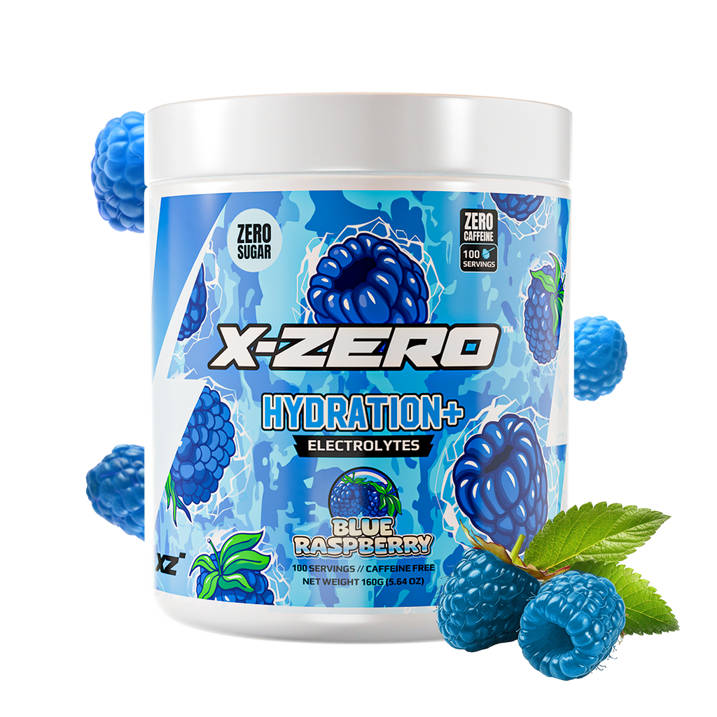 X-Zero Hydration Blue Raspberry (160g / 100 Servings)