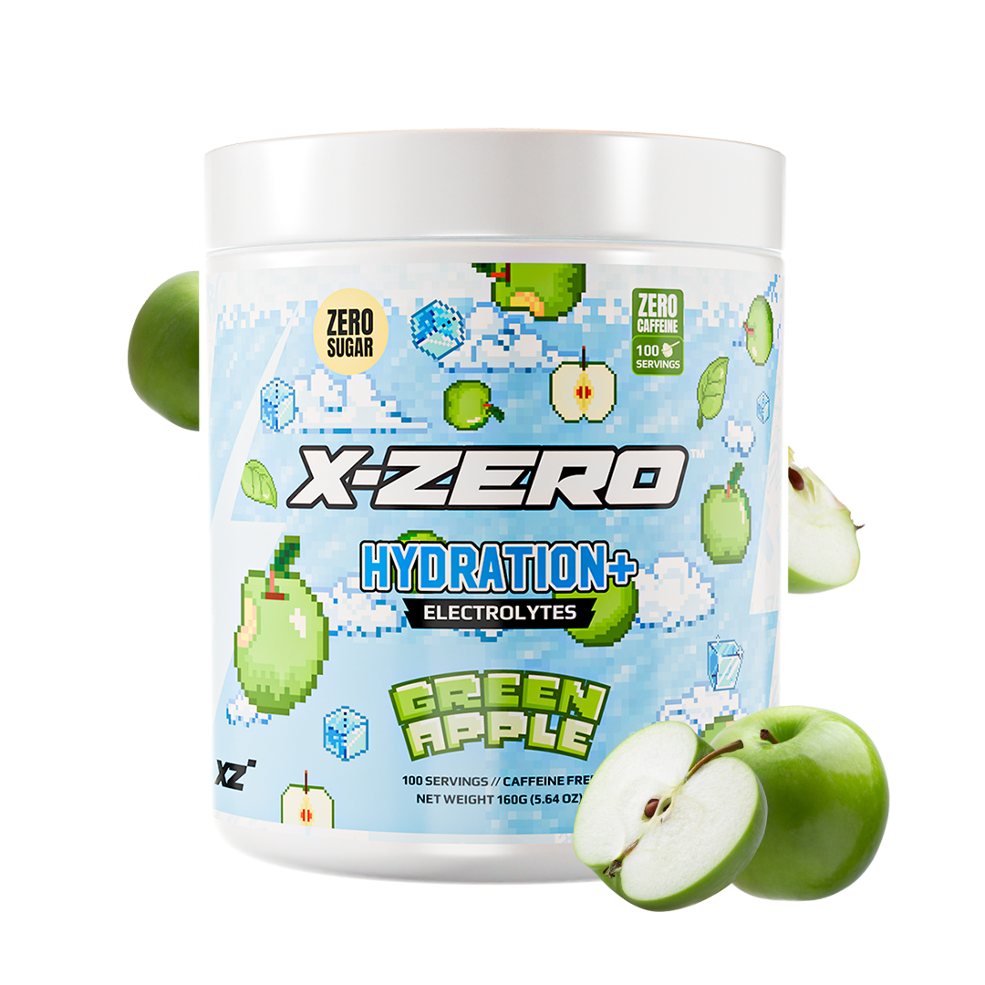 X-Zero Hydration Green Apple (160g / 100 Servings)