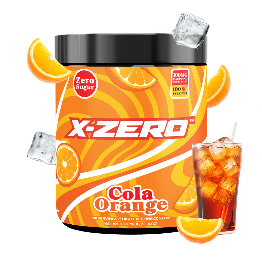 X-Zero Cola Orange (160g / 100 Servings)