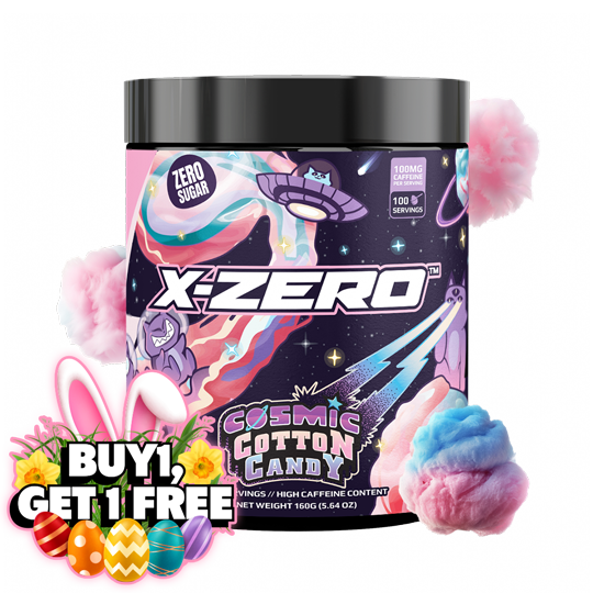 X-Zero Cosmic Cotton Candy (160g / 100 Servings)