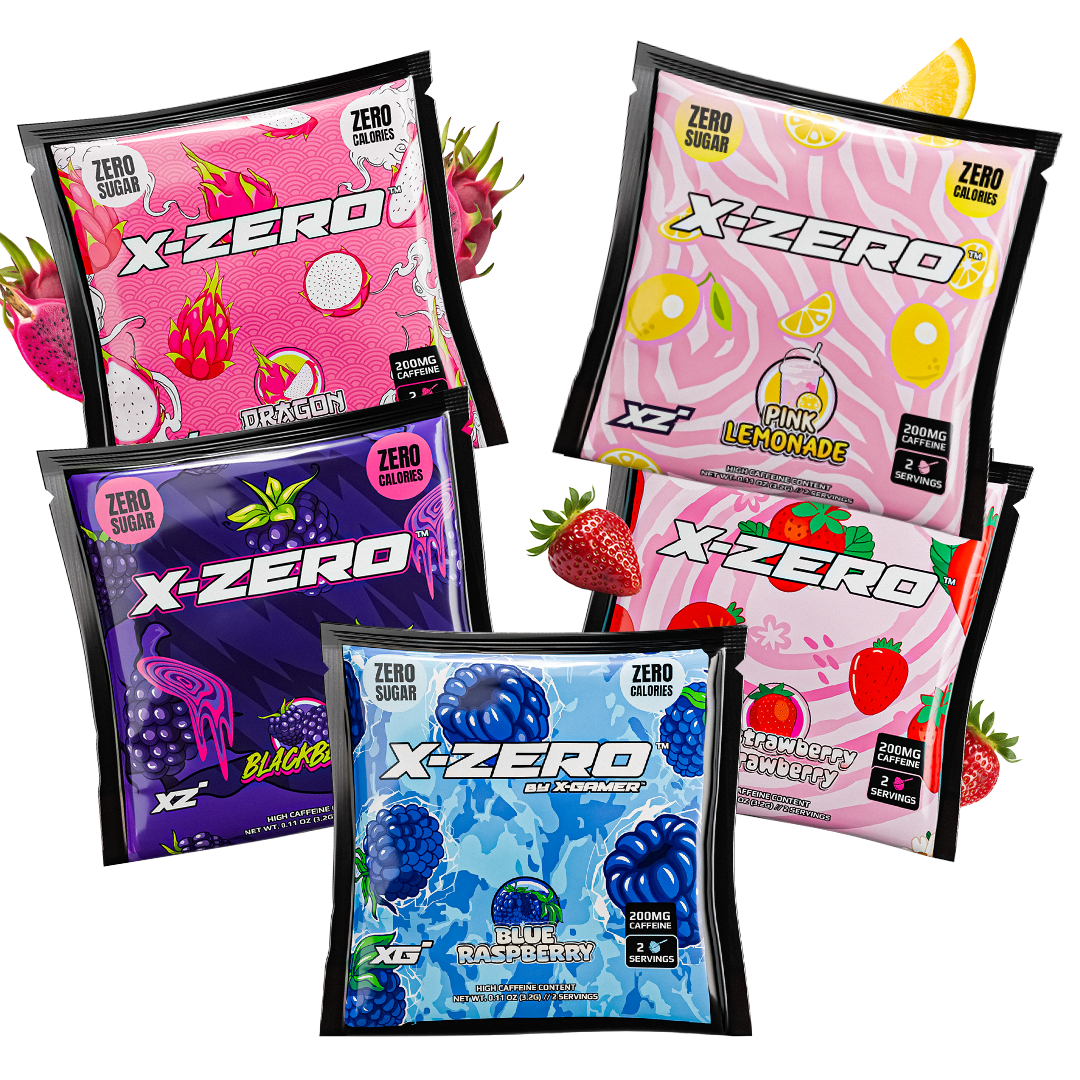 Zero Sample 5 X-Zero Sample Pack (10 Servings) – X-Zero Energy UK