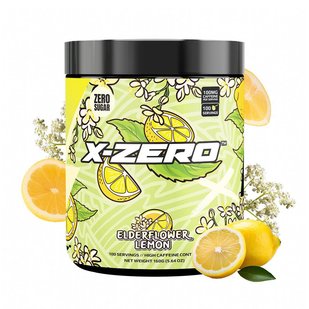 X-Zero Elderflower Lemon (160g / 100 Servings)