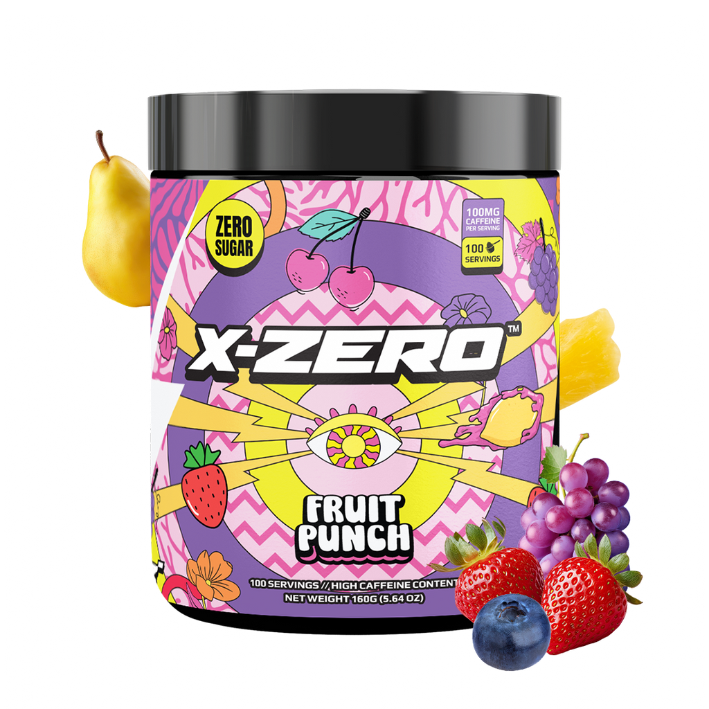 X-Zero Fruit Punch (160g / 100 Servings)