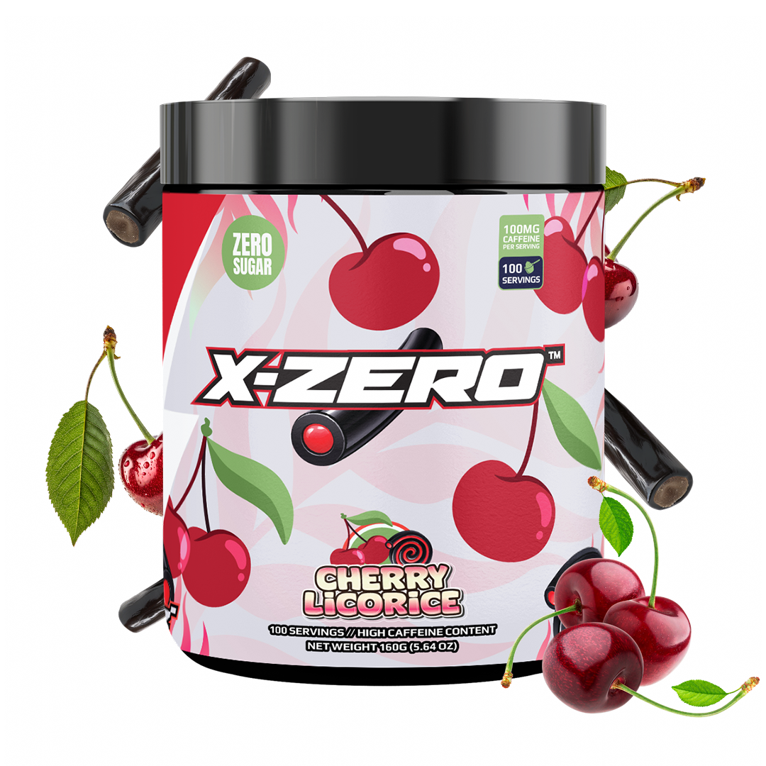 X-Zero Cherry Licorice (160g / 100 Servings)