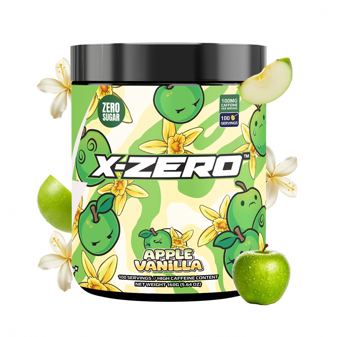 X-Zero Apple Vanilla (160g / 100 Servings)
