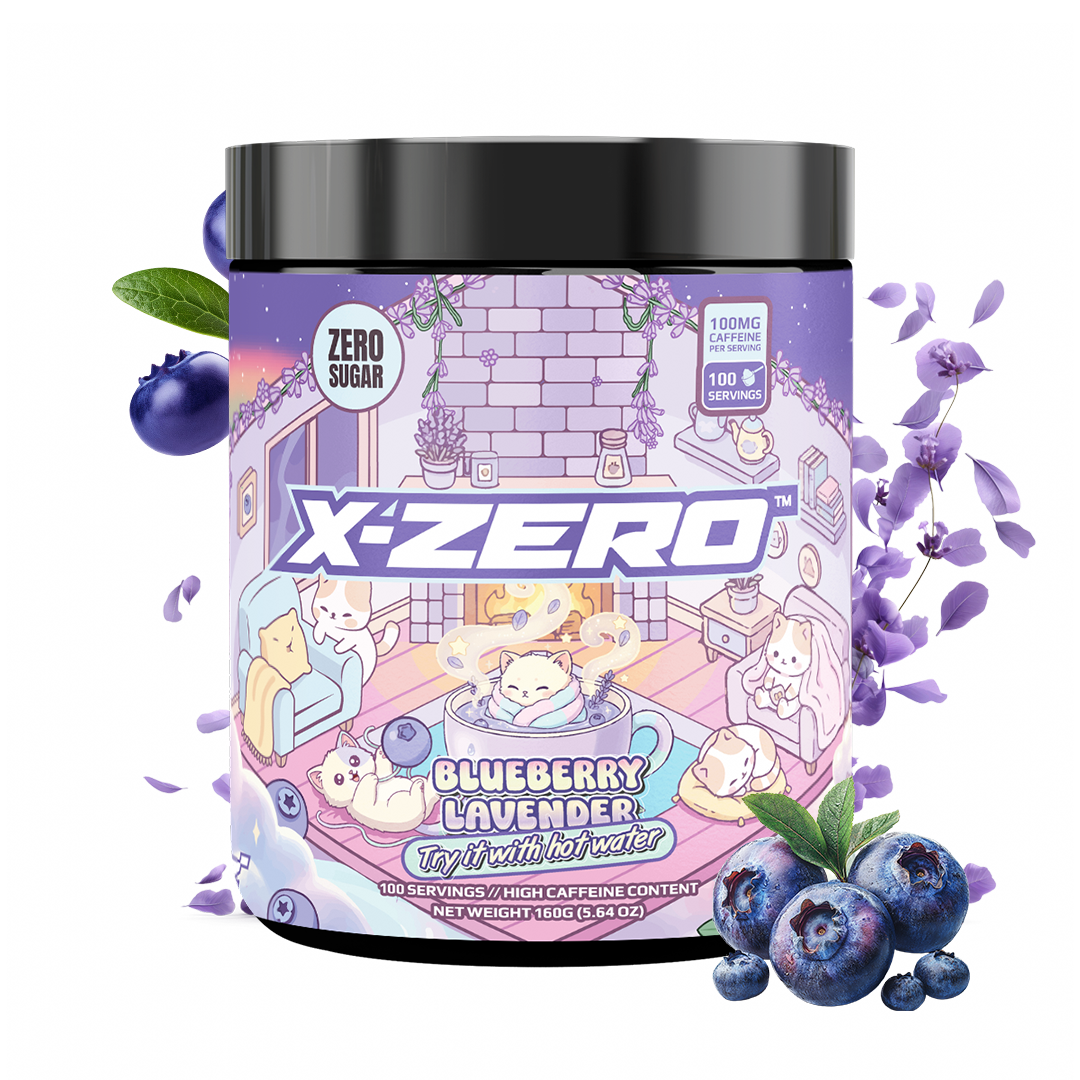 X-Zero Blueberry Lavender (160g / 100 Servings)