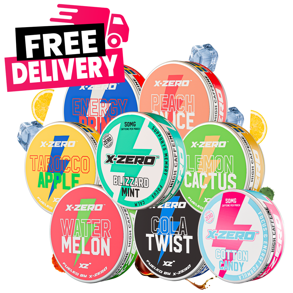 Variety Pack Energy Pouches (8 Pack / 160 Pouches)