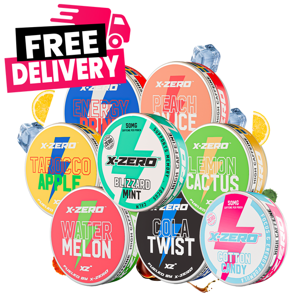 Variety Pack Energy Pouches (8 Pack / 160 Pouches)