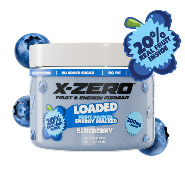 X-Zero Blueberry Loaded (160g / 40 Servings)