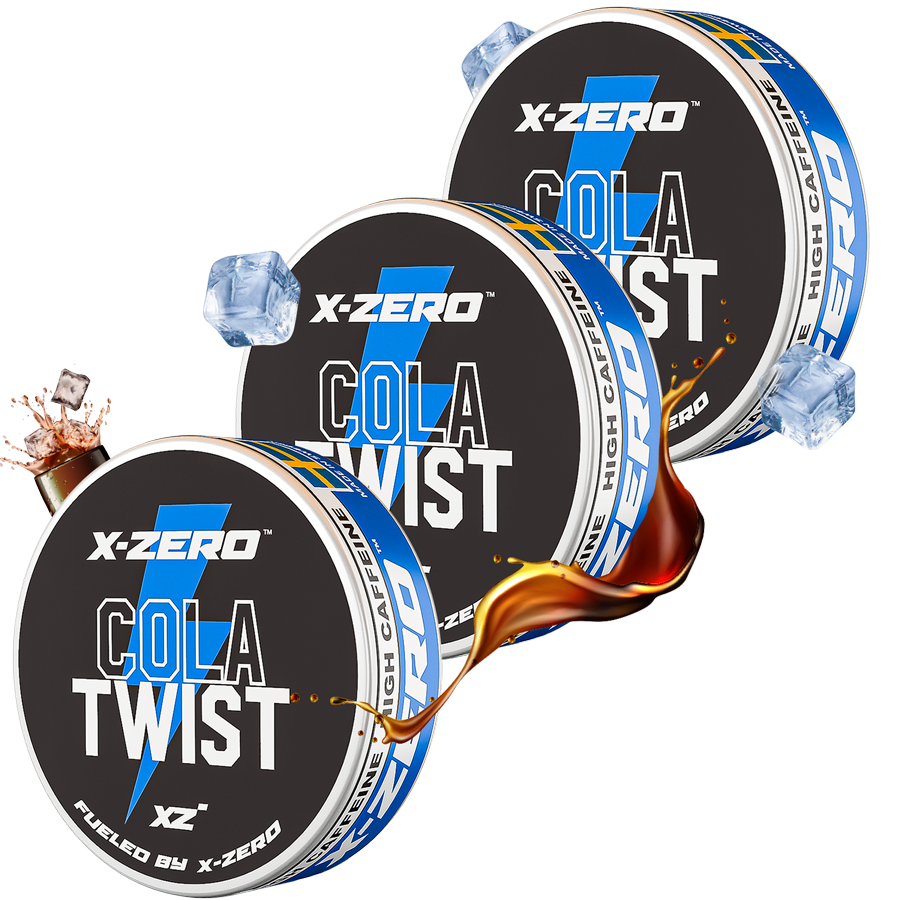 Cola Twist Energy Pouches (3 Pack / 60 Pouches)