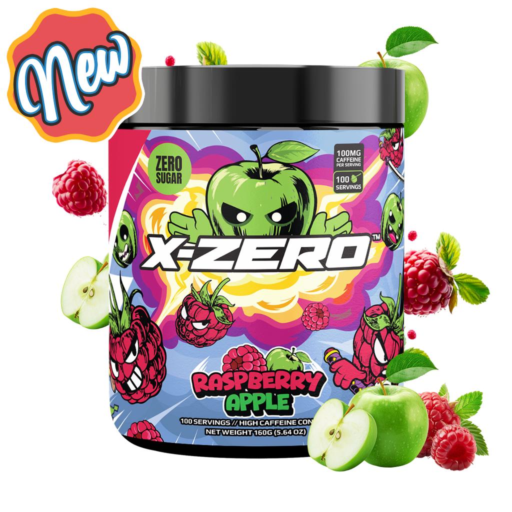 X-Zero Raspberry Apple (160g / 100 Servings)