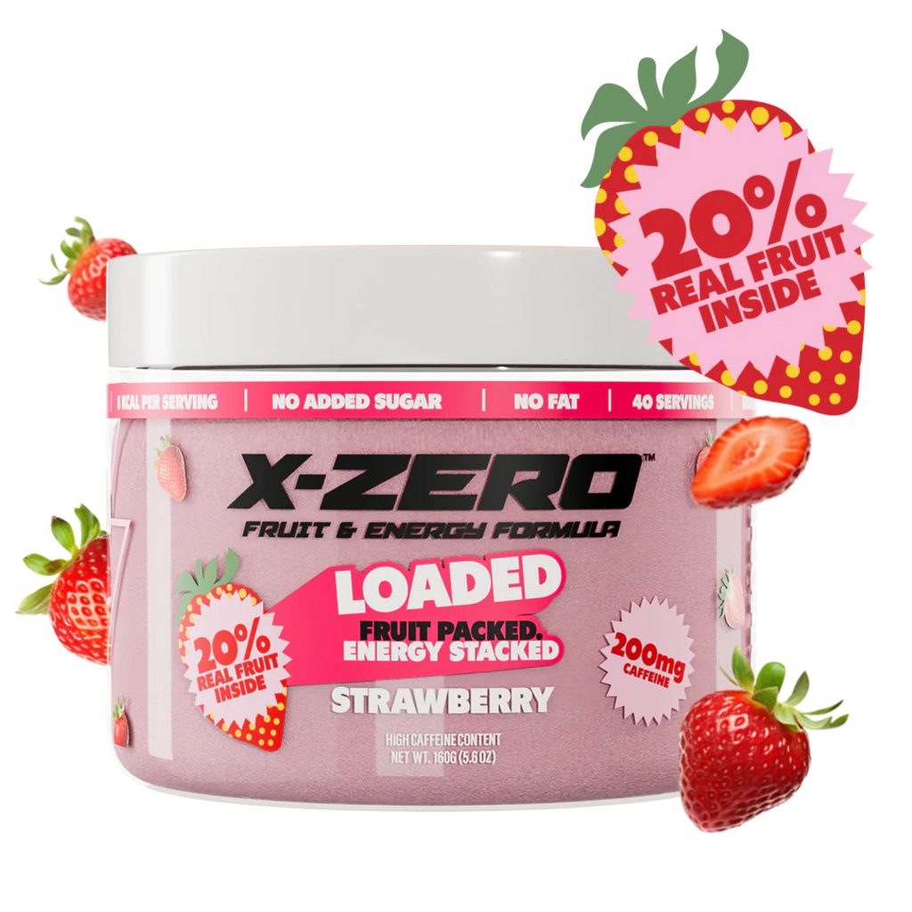 X-Zero Strawberry Loaded (160g / 40 Servings)