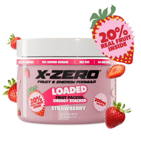 X-Zero Strawberry Loaded (160g / 40 Servings)