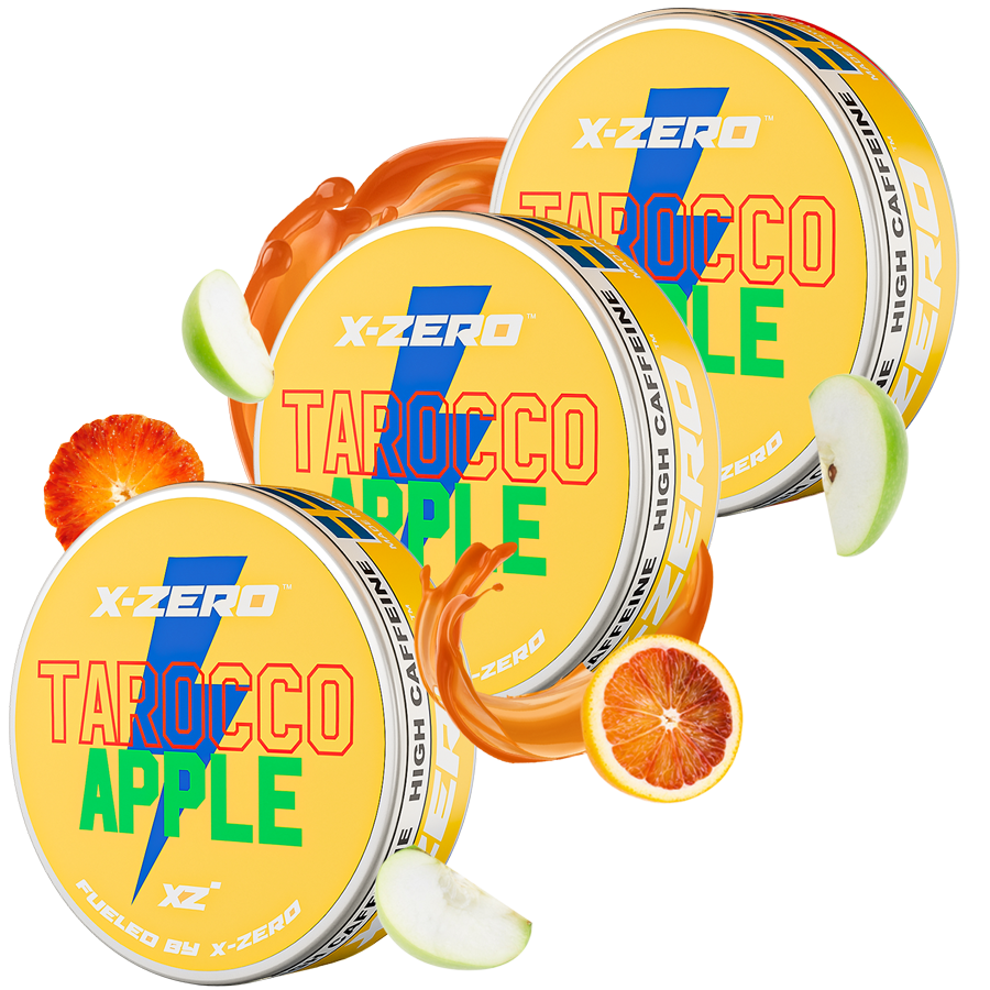Tarocco Apple Energy Pouches (3 Pack / 60 Pouches)