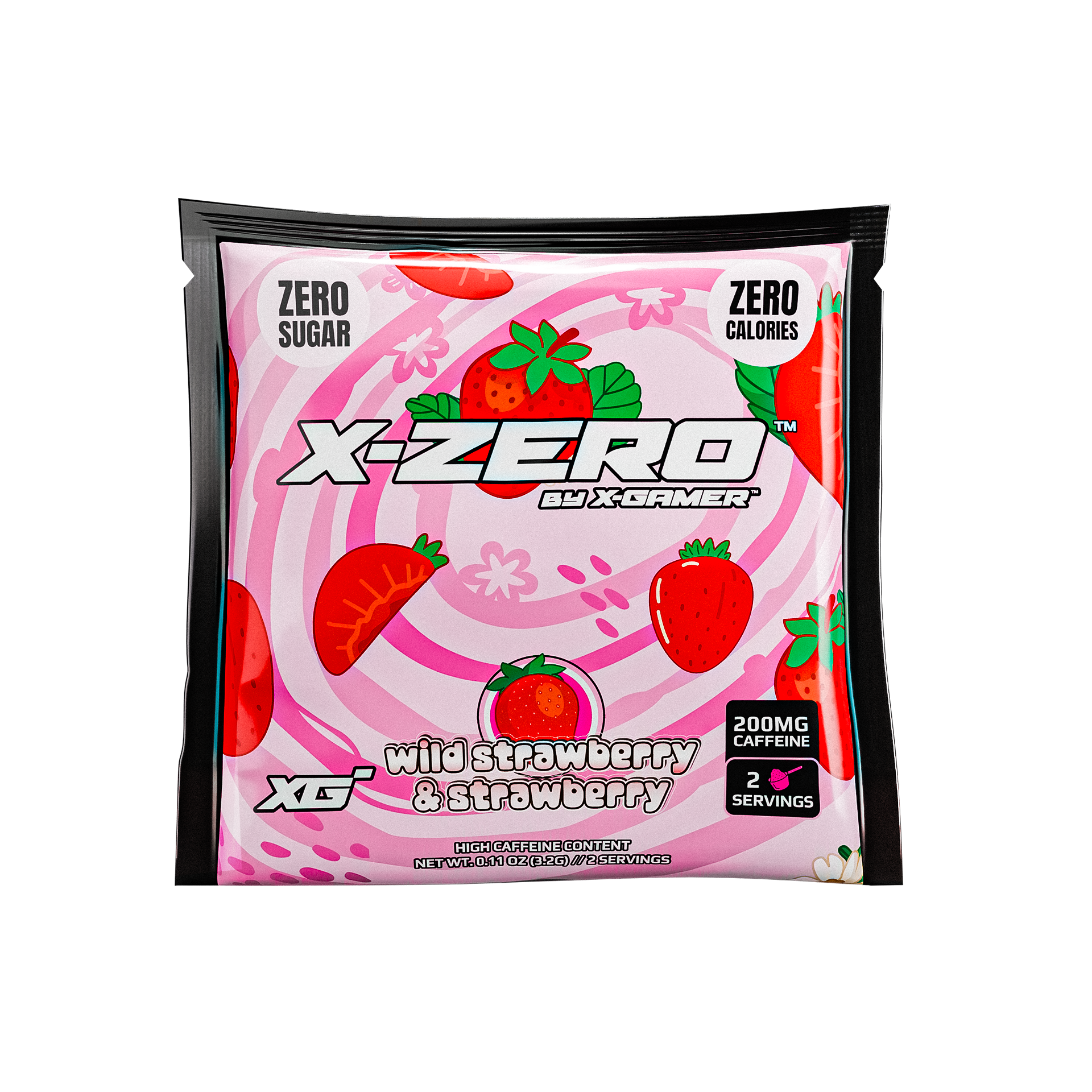 Wild Strawberry & Strawberry X-Zero (Sample) – X-Zero Energy UK
