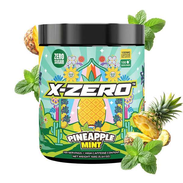 X-Zero Pineapple Mint (160g / 100 Servings)