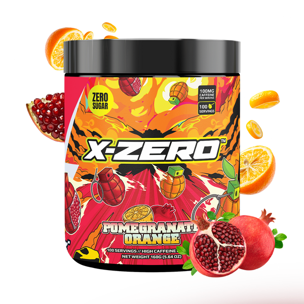 X-Zero Pomegranate Orange (160g / 100 Servings)
