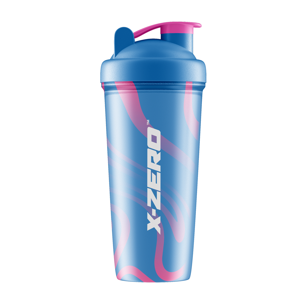 X-Zero Swirly Blue & Pink Shaker (700ml)