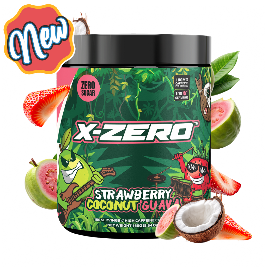 X-Zero Strawberry Coconut Guava (160g / 100 Servings)