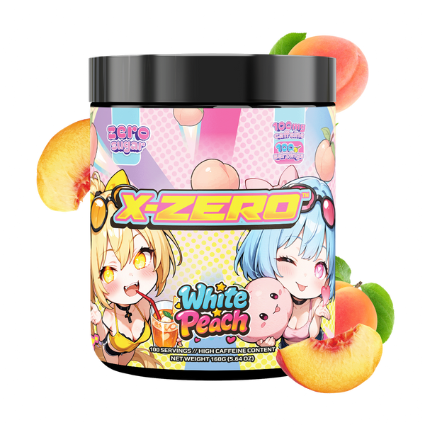 X-Zero Limited Edition White Peach (160g / 100 Servings)